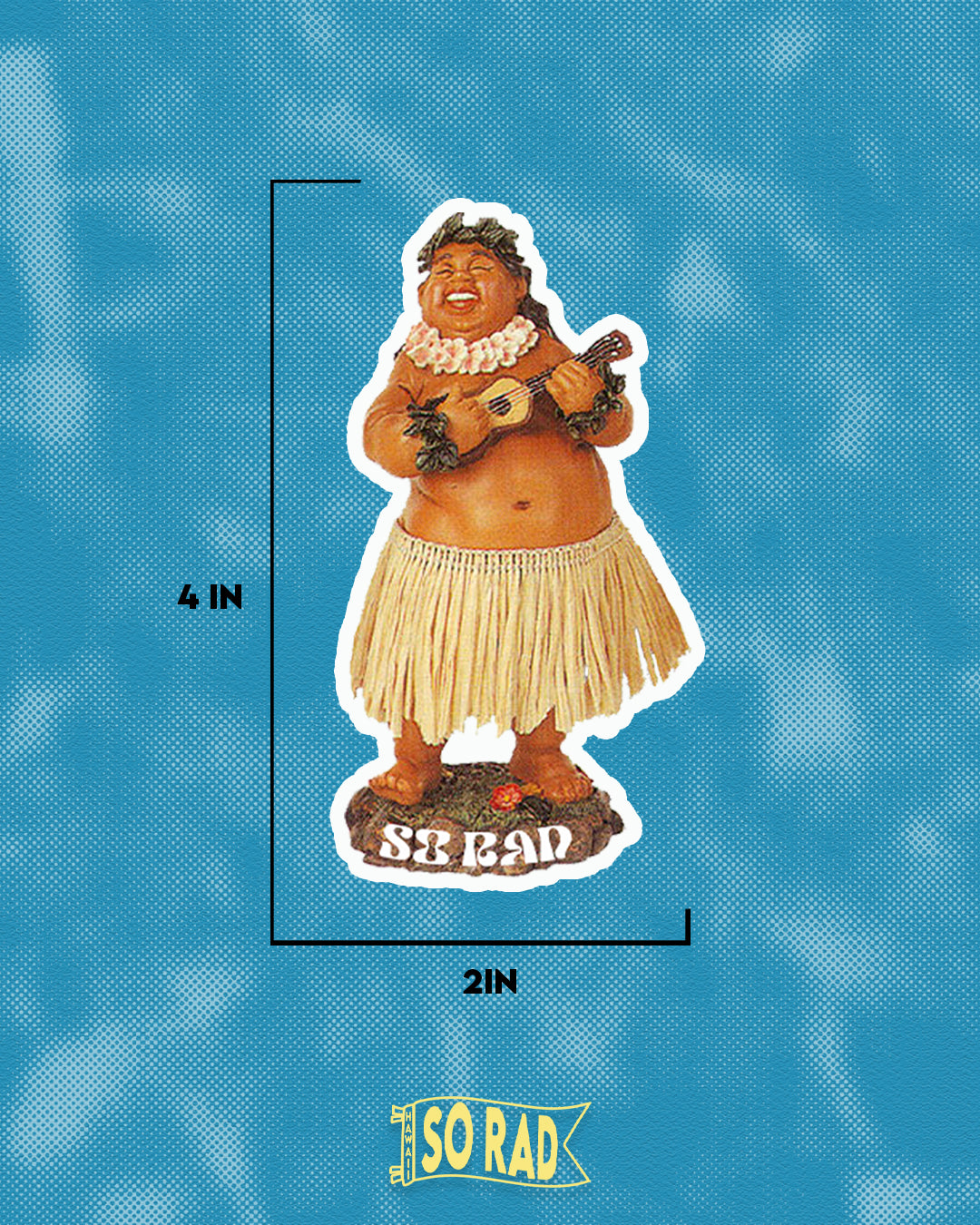 Hula sticker